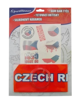 SPORTTEAM Fan sada ČR 2 (4891223097436)