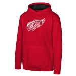 Outerstuff Dětská mikina Detroit Red Wings NHL Prime Po Flc Hood -Home Velikost: Dětské S (122 – 134)