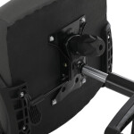 Kancelářská židle, houpací mechanismus, šedá síťovina, KA-S3015 GREY