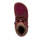 Dívčí zimní barefoot boty UP TEX WINTER Bordeaux G3160252-7 - 29