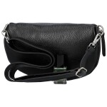 Trendy dámská kožená kabelko-ledvinka Arwel, černá