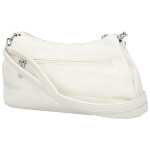 Stylová dámská koženková crossbody kabelka Foppa, béžová