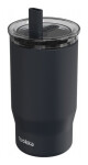 Nerezový termohrnek s brčkem Mist Black 720ml