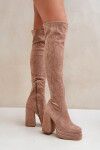 Kozačky na podpatku model 203518 Step in style 40