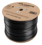 Lanberg Cat5e 305m černý / UTP drát / 100 MHz / AWG24 (LCU5-21CU-0305-BK)