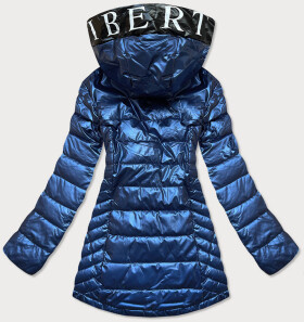 Světle modrá dámská bunda kapucí niebieski model 15904388 SPEED.A