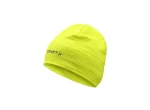 CRAFT Lumen Fleece 2 čepice žlutá vel. S-M