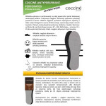 Coccine Antiperspirant Perforované vložky do bot DA0213 39