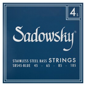 Sadowsky Blue Label Steel 45