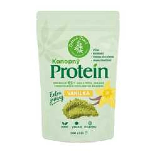 Zelená země Protein konopný vanilka 500g