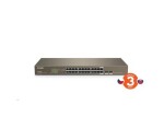 Tenda TEG1024F - 22-port Gigabit Ethernet Switch + 2x Combo SFP/RJ45, 10/100/1000 Mbps, Fanless, Rackmount, Kov EDF_436315