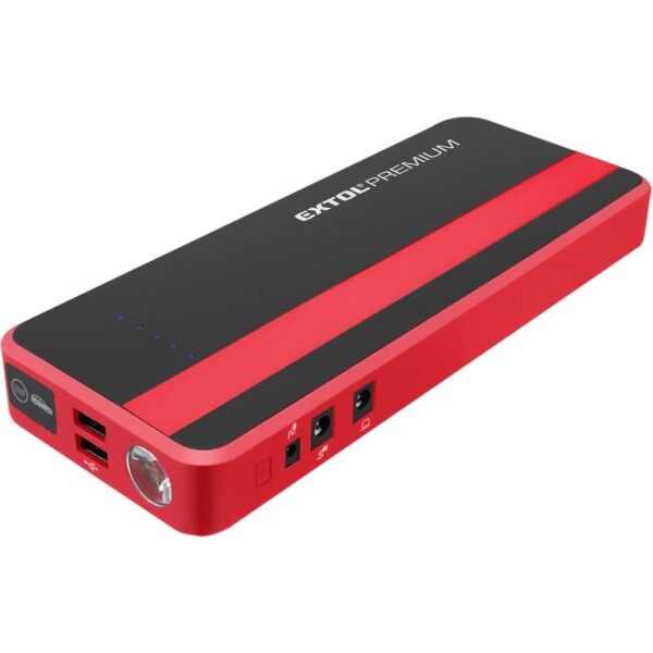EXTOL PREMIUM 8897321 Startér JUMP, 400A, pro naftové motory, powerbanka