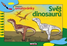 Svět dinosaurů - didaktické omalovánky