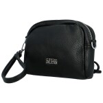 Stylová dámská mini koženková crossbody kabelka Fehmi, černá