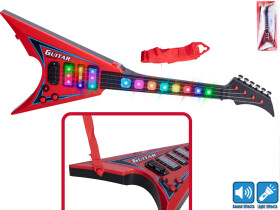 Kytara 58cm na baterie se světlem zvukem