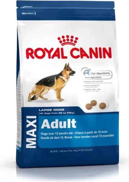 Royal Canin Maxi Adult 4 kg / Granule pro psy / 26 do 44 kg / do 15 měsíců (3182551055917)