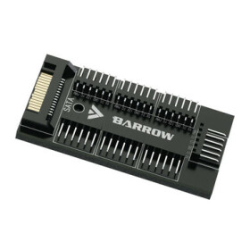 Barrow Hub pro ventilátory a RGB / 7x 6-pin / 1x SATA (DK401-7)