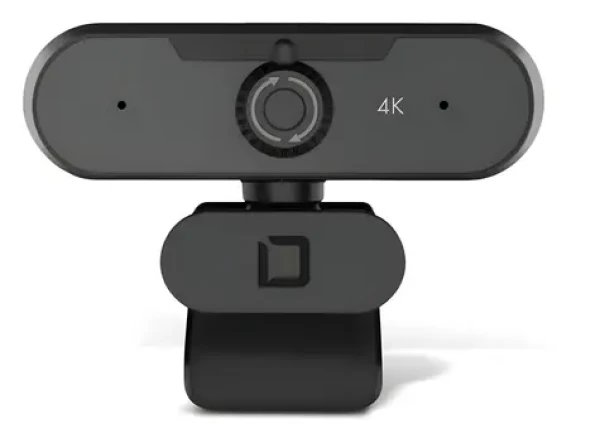 Dicota Webcam PRO Plus 4K černá / Webkamera / 4K / USB-C / mikrofon / autofocus (D31888)
