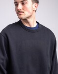 Carhartt WIP Faded Pond Corps Sweatshirt Black heavy stone wash XL