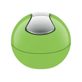 Spirella BOWL mini výklopný odpadkový koš 1 L zelený / plast (7610583151124)