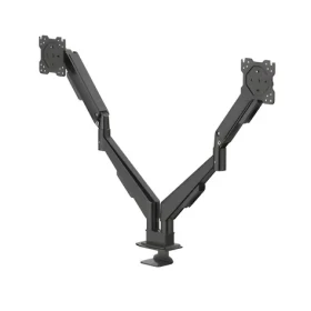 Hama Stolní držák pro 2 monitory černá / Držák pro monitory / plynová pružina / VESA 75x75/100x100 / 17-35"