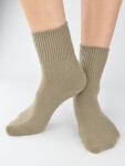 Ponožky Noviti SB081 Smooth Wool 36-41 hnědá 36-41