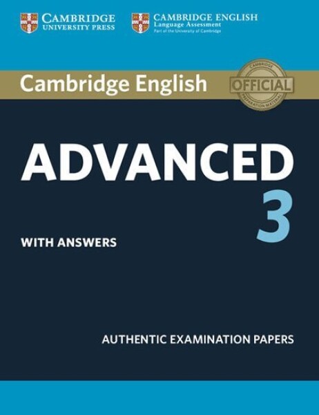 Cambridge English Advanced 3 Student´s Book with Answers