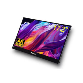 Verbatim PM-17-4K Přenosný dotykový monitor 17,3", 4K Ultra HD, Metal Housing EDF_714321
