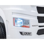 Mamido Elektrický kamion Scania R-SERIE 4x4 bílý