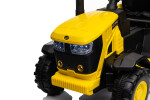 Mamido Dětský elektrický traktor s vlečkou 12V 7Ah žlutý