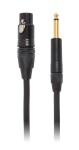 Bespeco Alpha Microphone Cable Neutrik XLR F Jack 3 m