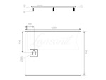 Lansanit Sprchová vanička LUX 900x1200 mm LANLUX90X120