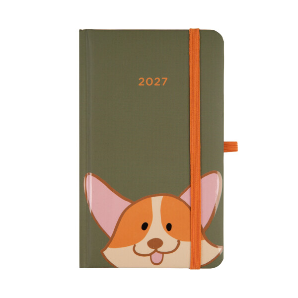 Kapesní diář 2027 - Corgi - Albi