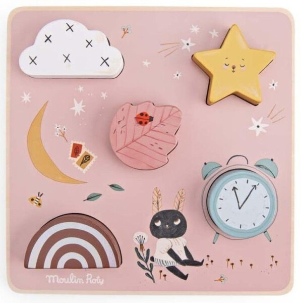 MOULIN ROTY Dřevěné puzzle Apres la Pluie