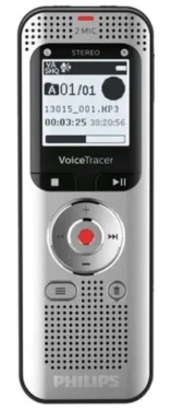 Philips DVT 2050 / diktafon / 8GB / až 2370 hodin záznamu / USB / 3.5 mm jack (DVT2050)