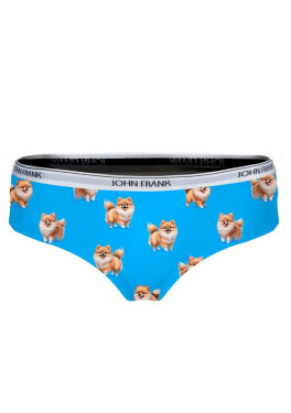 Dámské kalhotky John Frank WJFD-H60 XL Světle modrá