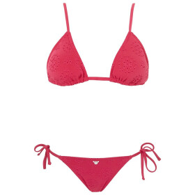 Dámské dvoudílné plavky 262616 4R323 01975 malinové - Emporio Armani L