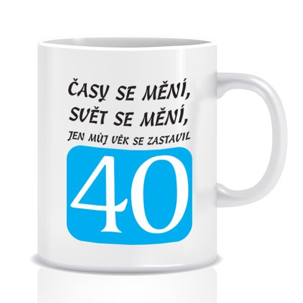 Divja.cz Hrnek - časy se mění - 40