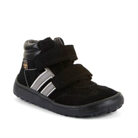 Dětské celoroční kotníkové barefoot boty F-MOTION TEX BLACK Froddo G3110285-20 - 28