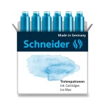Schneider bombičky inkoustové 6 ks ledově modré
