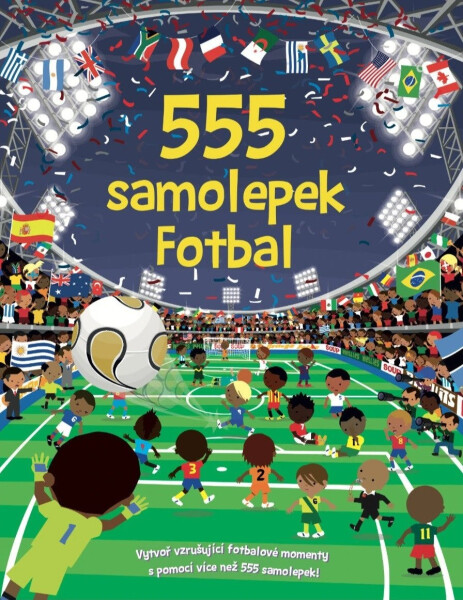 555 samolepek Fotbal