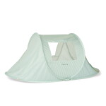 LIEWOOD Plážový pop up stan Bjork Peppermint / Creme De La Creme, zelená barva, textil