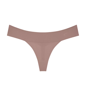 Dámské kalhotky Body Make-Up Illusion String EX - BROWN - sv. hnědé 00ZE - TRIUMPH BROWN 46