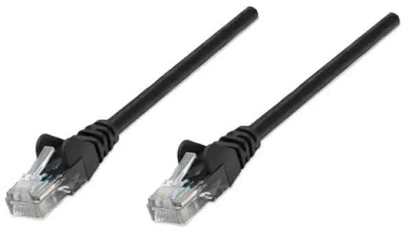 Intellinet černá / Patch kabel / Cat5e / U/UTP / RJ-45 / 5 m (320771)