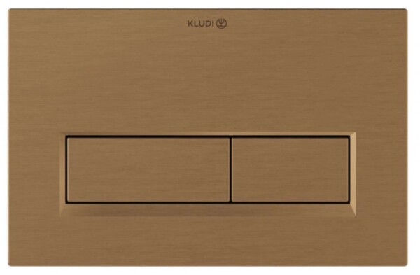 KLUDI - Unifix Ovládání splachování, kartáčovaný bronz 32PP01N1