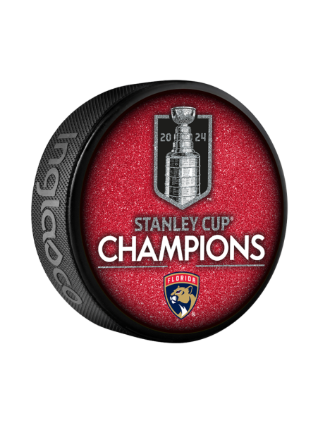 Fanatics Puk Florida Panthers 2024 Stanley Cup Champions Special Edition Glitter Puck