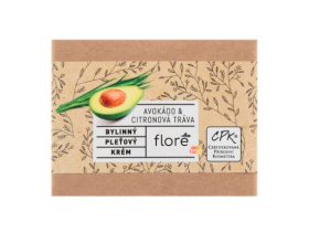 Floré bylinný pleťový krém avokádo & citronová tráva 50 ml