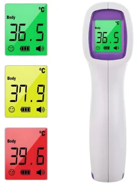 Extralink Smart Life T003 bílá / Bezdotykový teploměr / Infračervený (EX.31689)