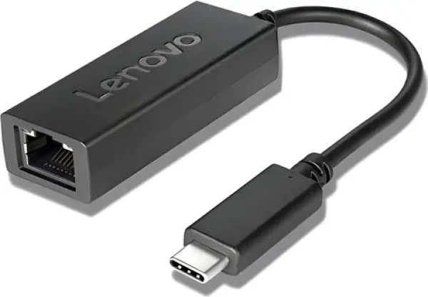 Lenovo ThinkPad USB-C to Ethernet Adapter černá / Redukce / USB-C / RJ-45