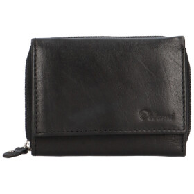 Kožená peněženka Delami Roxy, černá